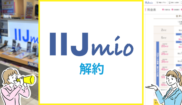 IIJmio 解約