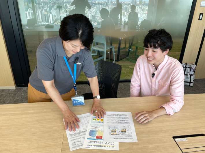 Looopでんきの取材画像3