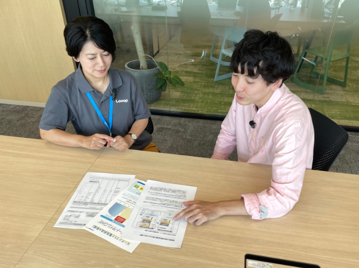 Looopでんきの取材画像5