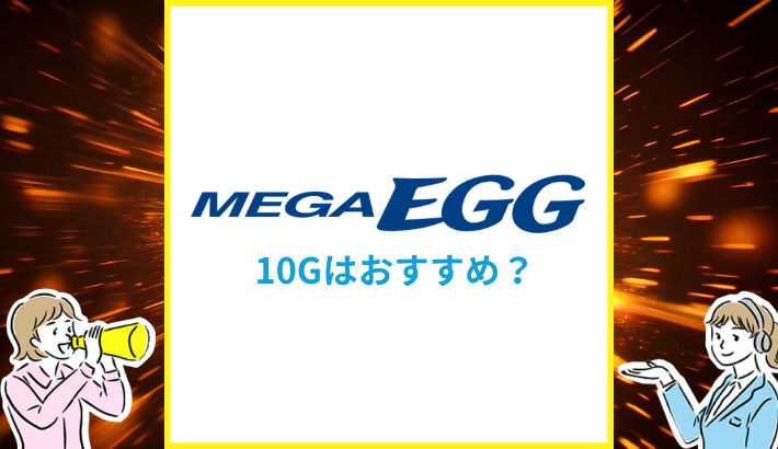 メガ・エッグ光 10Gはおすすめ？