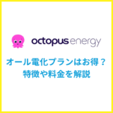 オクトパスエナジーのオール電化プランはお得?特徴や料金を解説