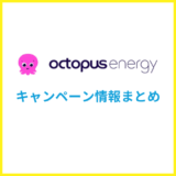 オクトパスエナジーのキャンペーン情報まとめ【2025年6月】