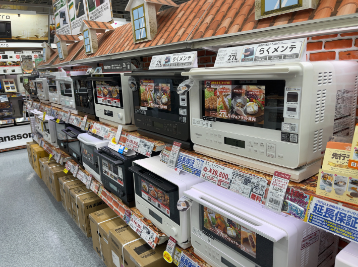 500Wの電子レンジの消費電力