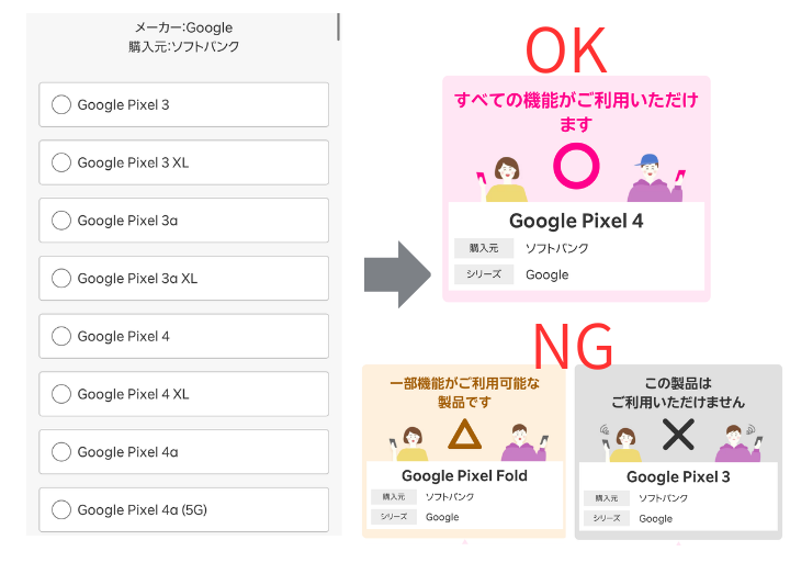 対応状況を確認する