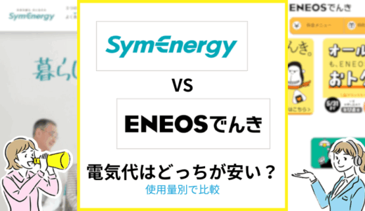 シンエナジーとENEOSでんきの電気代を比較