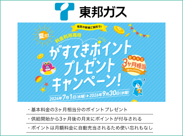 がすてきポイントプレゼントキャンペーン