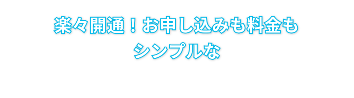 楽々手続き！お得なでんき！楽々ライトでんきで新生活をフレッシュにスタート